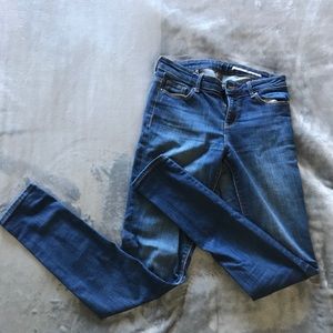 JEANS!! Zara size 4, perfect denim wash color!